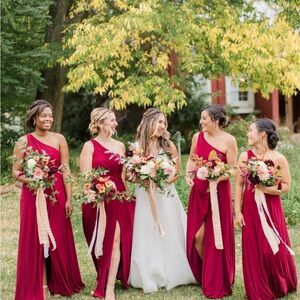 Elegant Red Bridesmaid Dresses BHLDN